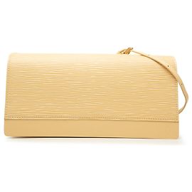 Louis Vuitton Yellow Epi Honfleur Andere Gelb