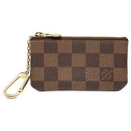 Louis Vuitton Brown Damier Ebene Pochette Cles Marron