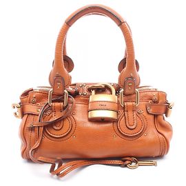 Borsa Chloé Mini Paddington Marrone