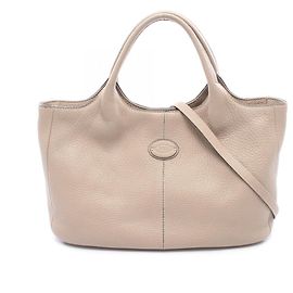 Sac cabas 2-way Tod's Alh Shopping Piccola Beige