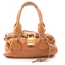 Borsa Chloé Chloe Paddington Marrone