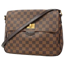 Bolsa de Ombro Louis Vuitton Damier Buzas Roseberry Damier ebene