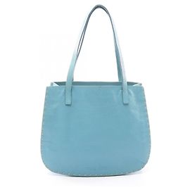 Miu Miu Handtasche aus blauem Leder Blau