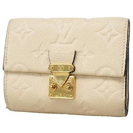 Cartera Louis Vuitton Tri-fold en Cream Crudo
