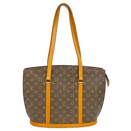 Saco Tote Louis Vuitton Monogram Babylon Marrom