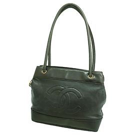 Sac Tote Chanel en agneau Noir