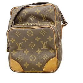 Louis Vuitton Monogram Amazon Schultertasche Braun