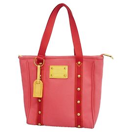 Borsa Tote Louis Vuitton Antigua Cabas MM Marrone