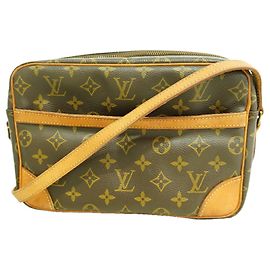 Bolsa de Ombro Louis Vuitton Monogram Trocadero 27 Marrom