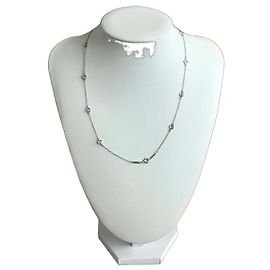 Collana Tiffany & Co. Platino e Diamanti Stella Argento