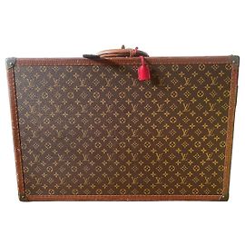 Louis Vuitton Monogram Canvas Truhe Braun Monogramm