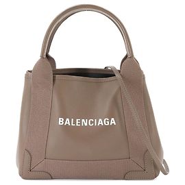 Sac à main Cabas XS 2-way Balenciaga Navy Marron