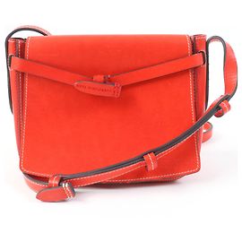 Anya Hindmarch Return to Nature Schultertasche aus Leder mit eingraviertem Logo Andere