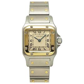 Orologio da donna Cartier Santos Galbee SM W20012C4 bicolore Altro