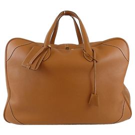 Hermès Sac Boston Hermes Victoria Valis 50cm Marron