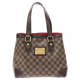 Bolsa Louis Vuitton Damier Hampstead PM Marrom