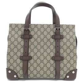 Gucci 643814 92TDN Handbag Brown Beige