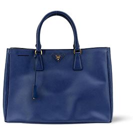 Prada Lux Open Saffiano Leather Medium Azul