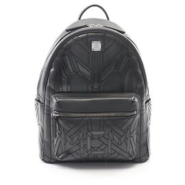 Mochila MCM Bionic negra de poliamida Negro
