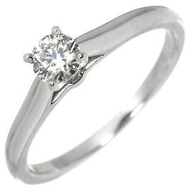 Cartier Solitaire Diamond Ring in Platinum Other