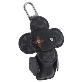 LOUIS VUITTON Eclipse Porte Cles De Vivienne Charm MP1998 LV Auth 203050 Monograma