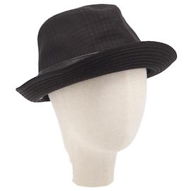 Hermès HERMES Bucket Hat Wool Black Auth bs36965 Black