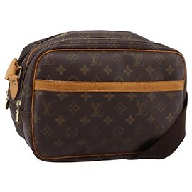 LOUIS VUITTON Monogram Reporter PM Shoulder Bag M45254 LV Auth BA15700 Monogramma