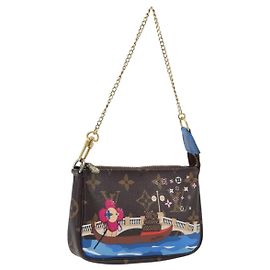 LOUIS VUITTON Monogram Vivienne Mini Pochette Accessoires M68489 LV Auth 200569A Monograma