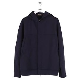 Loro Piana Navy Blue Wool Cardigan Navy blue