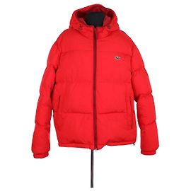 Casaco acolchoado Lacoste vermelho Vermelho