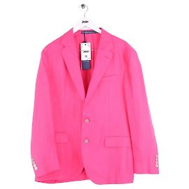 Giacca Ralph Lauren in lino rosa XS Rosa