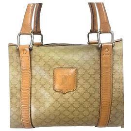 Céline Boston Mala Macadam Camel Bege Marrom