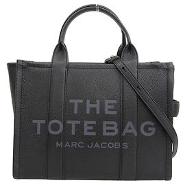 Borsa Tote in pelle Marc Jacobs Medium Nero