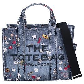 Borsa Tote Medium Marc Jacobs Trompe Loeil Trinket Multicolore