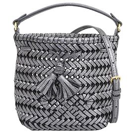 Anya Hindmarch Neeson Tiny Borsa a tracolla 2-Way Metallico