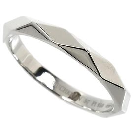 Boucheron Pt950 Platinum Faceted Medium Band Ring Other