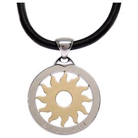 Bulgari Collier Tondosan en cuir Bvlgari Autre