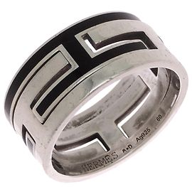 Hermès Anillo Hermes #60 Ag925 Move H Band Ring Otro