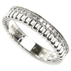 Anillo Boucheron Quatre Radiant Half Full Pave en oro blanco 18K Otro