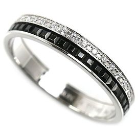 Boucheron 18K White Gold Diamond Band Ring Other