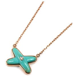 Colar Chaumet Jeux de Liens em ouro rosa 18K Outro