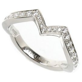 Anel de Aliança Chaumet Platinum Josephine Amour des Glets Outro