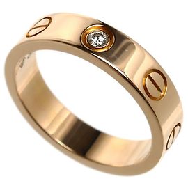 Anel Cartier Mini Love em ouro rosa 18K Outro