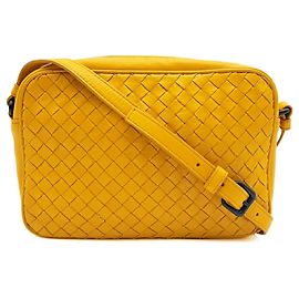 Sac à épaule Bottega Veneta jaune Jaune