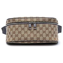 Gucci Gürteltasche aus beigem GG Canvas Beige