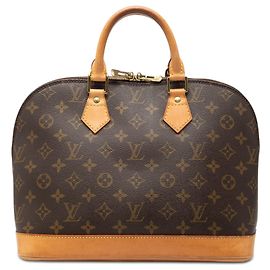Louis Vuitton Brown Monogram Alma PM Marron