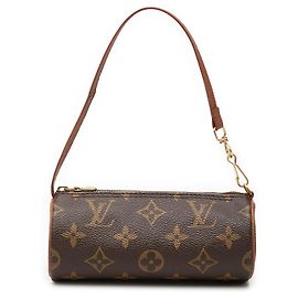 Louis Vuitton Brown Monogram Papillon Pochette Brown