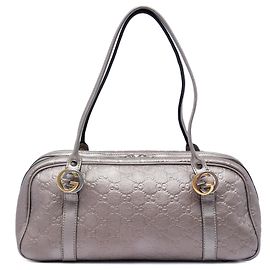 Bolsa de Ombro Gucci Pink Guccissima Twins Rosa Outro