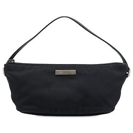 Gucci Black Nylon Boat Noir
