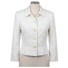 Casaco de algodão branco Versus Gianni Versace Branco